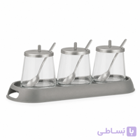 ست مرباخوری و عسل‌خوری ۳ پارچه والرین فروشگاه اینترنتی خانه نو