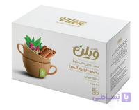 دمنوش کیسه‌ای به‌لیمو، دارچین و گل سرخ