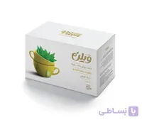 دمنوش کیسه‌ای چهار گیاه – کرفس، چای سبز، به‌لیمو و علف لیمو