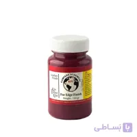 رنگ لبه چرم دوزی KPC پلاس زرشکی