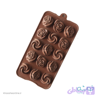 قالب شکلات سیلیکونی گل رز023