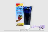 رنگ ژله ای آبی آسمانی خط زرد