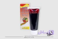 رنگ ژله ای قرمز توت فرنگی خط زرد