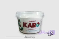 خمیر فوندانت سفید 500 گرمی کارو KARO