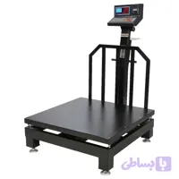 باسکول محک 1500 کیلویی مدل 13000 پلاس پرینتردار سینی 120×120 سانتی ‌متر چرخدار
