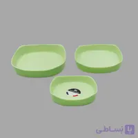 ظرف پخت گلدن اپال مدل Carine مجموعه سه عددی