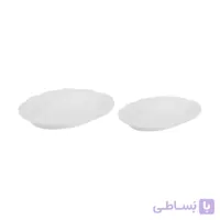 ظرف سرو دینو مدل نیلوفری ورژن 2 مجموعه 2 عددی