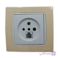 پریز تلفن کرم آذین پارت الکتریک