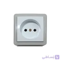 پریز برق سرامیکی روکار پارت مدل شهاب