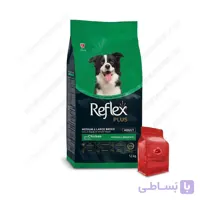 غذای خشک سگ بالغ نژاد متوسط و بزرگ رفلکس پلاس با طعم مرغ Adult dog food for medium &amp; large with chicken (فله ای)