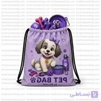 پت بگ طرح دار کیف حمل حیوانات خانگی Pet Bag بسته ۱ عددی
