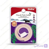 قلاده ضد کک و کنه بایولاین مخصوص سگ 60 سانتی متری Bioline Anti Flea and Tick Collar for Dogs 60cm