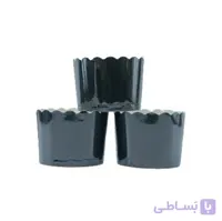 کپسول مافین کاپ کیک لیزری مشکی