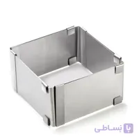 رینگ کشویی متغیر مربع استیل خارجی ارتفاع8