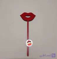 تاپرروی کیک مدل لب