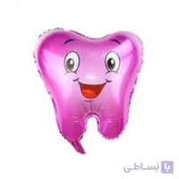 بادکنک فویلی دندانی دختر