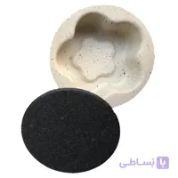 قالب کته تکنفره طرح گل کفه برجسته