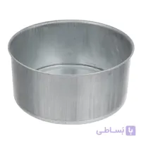 قالب کیک گرد گالوانیزه قطر ۲۲ سانت لبه بلند