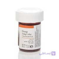 رنگ ژله ای خوراکی نارنجی
