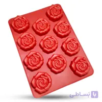 قالب سیلیکونی حلوایی رز مارگاریتا 10 خانه 6 سانت