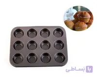 قالب مافین ۱۲عددی تفلون