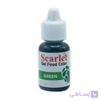 رنگ ژله ای 25 گرمی سبز تیفانی اسکارلت