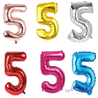 بادکنک فویلی عدد 5