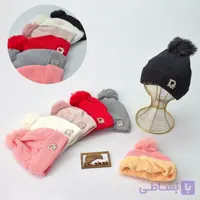 کلاه دخترانه بافت داخل خز عمده