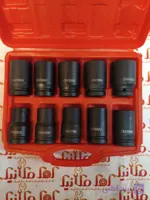 جعبه بکس 10 عددی بلند مشکی فشار قوی درایو 1اینچ نورس NORS-N4040