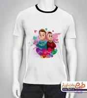تیشرت با طرح   عاشقانه با شناسه 23808