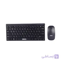 کیبورد و ماوس بی سیم سادیتا مدل SKM-2402 WL