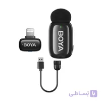 میکروفون بویا BOYA Mini 16 تک کاربره با دانگل لایتنینگ