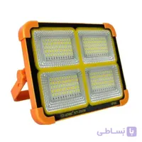 پرژکتور خورشیدی کیانگ KY-200W (۲۰۰ وات) | چراغ شارژی قدرتمند کمپینگ