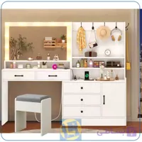 میز آرایش لامپ دار DJ713