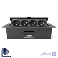 پریز برق توکار فکتور +HPO1 کد LLF214