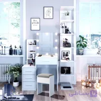 میز آرایش لامپ دار DJ637