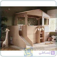 تخت خواب کودک و نوجوان کلبه CHJ122