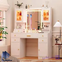 میز آرایش لامپ دار DJ684