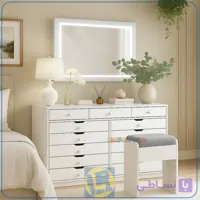 میز آرایش لامپ دار DJ739
