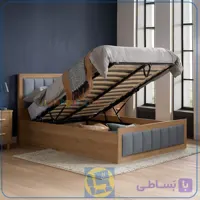 تخت خواب دو نفره جکدار DBJ231