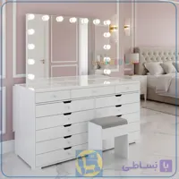میز آرایش لامپ دار DJ613