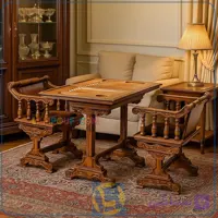 میز صندلی شطرنج و تخته نرد DTA500