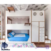 تخت خواب سه طبقه TBJ81