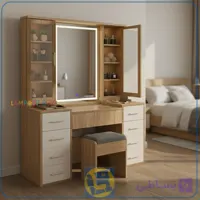 میز آرایش لامپ دار DJ757