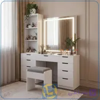میز آرایش لامپ دار DJ759