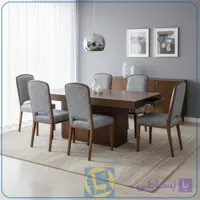 ست میز نهارخوری شش نفره DTB136