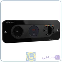 پریز برق و شارژر فکتور Nova Plus کد LLF216