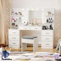 میز آرایش لامپ دار DJ691