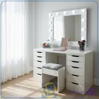 میز آرایش لامپ دار DJ351