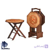 میز عسلی چمدانی HOA68